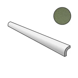 Бордюр Equipe Magma Pencil Bullnose Malachite 25005 3x20 матовый