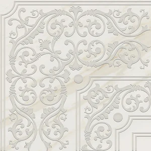 Декоративный элемент Pamesa Marbles Dec. Giro Vitreo Blanco Rect. 60x60 полированный
