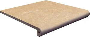 Ступень Exagres Peldano Stone Ocre 33x33 матовая