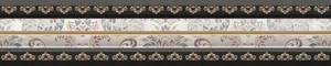Бордюр Navarti Serenity Moldura Ravel Gris 5x25 матовый