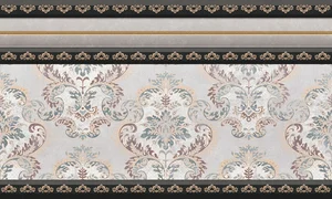 Бордюр Navarti Serenity Zocalo Ravel Gris 15x25 матовый