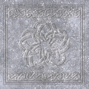 Декоративный элемент Exagres Stone Gris Flor 33x33 матовый